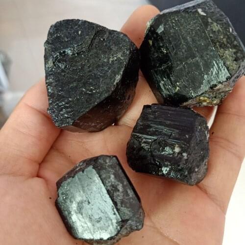 50G Raw Black Tourmaline Mineral Specimen Chakra Crystals and stones Metaphysical air cleaning for healing stone