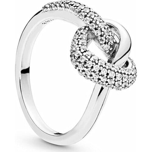 Ajax 925 Sterling Silver Heart Ring For Women 2021 Trend Jewelry Female Gift