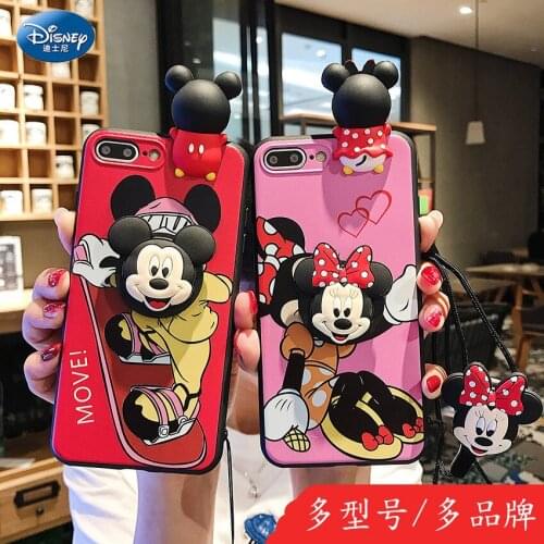 DISNEY 2021 Mickey Case for IPhone 11 12 Pro Xs Max iPhone SE 2020 6 6S 7 8 Plus Cute Phone Case 360 Full Cover zz0613