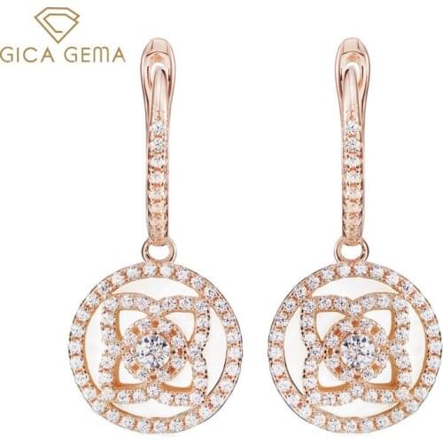 Gica Gema Women's Gold Earrings