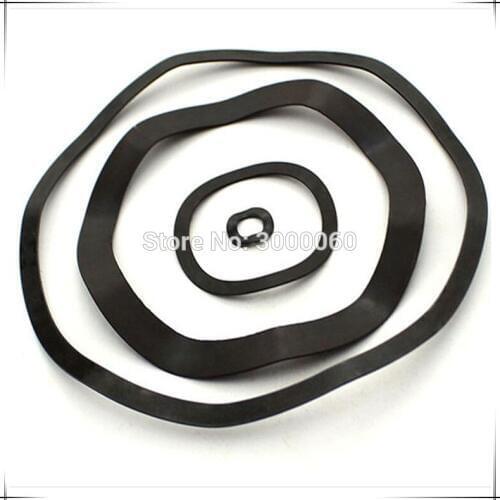 ID)34mm*(OD)41mm* (Thickness)0.5mm Black Steel Wave Spring Washer 500pcs/lot