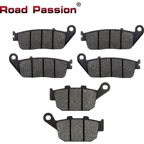 Road Passion Motorcycle Front Rear Brake Pad kit for Triumph Street Triple 675 Naked Tiger 800 XC XCA XCX XR XRT XRX 2011-2018