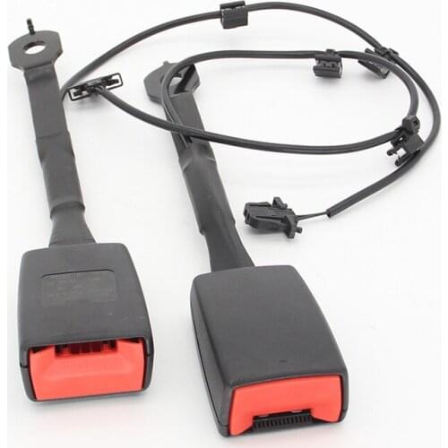 2Pcs Front Seat Belt Buckle Connector Plug Kit Fit For AUDI Q5 09-17 #8R0857755G