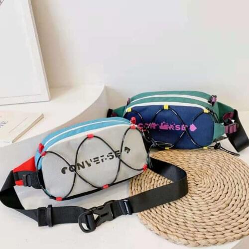 New Sports Outdoor Leisure Messenger Bag Waist Bag Chest Bag Factory Wholesale