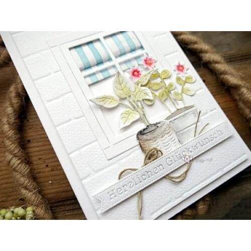 New Flower leaf potted plant metal Cutting Dies Stencils DIY Scrapbooking Paper/photo Cards Embossing Dies