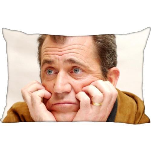 Custom Mel Gibson Rectangle Pillowcase zipper dakimakura Classic Pillow Case size 35X45cm DIY Gift