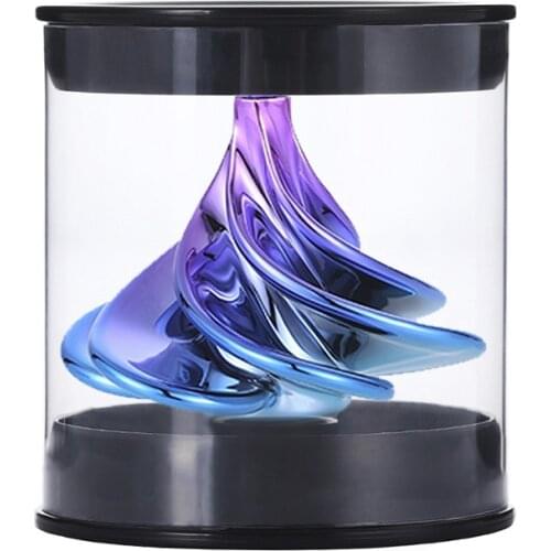 Portable Wind Gyro Based Spinning Tops Fidget Decompression Spinner Desktop Stress Relief Toys for Kids and Adults