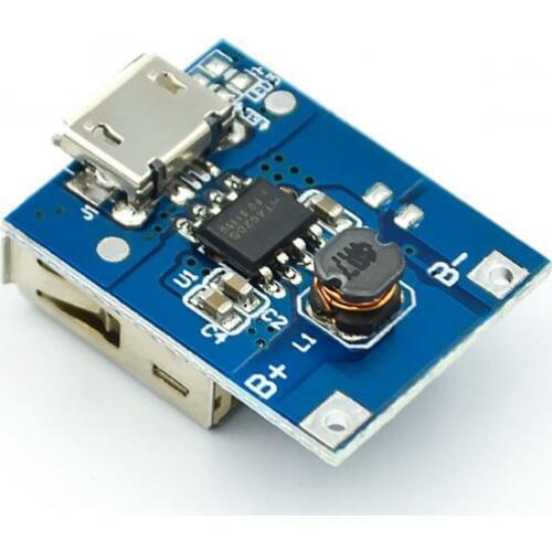 5V Boost Step Up Power Module Lithium LiPo Battery Charging Protection Board Y1AE