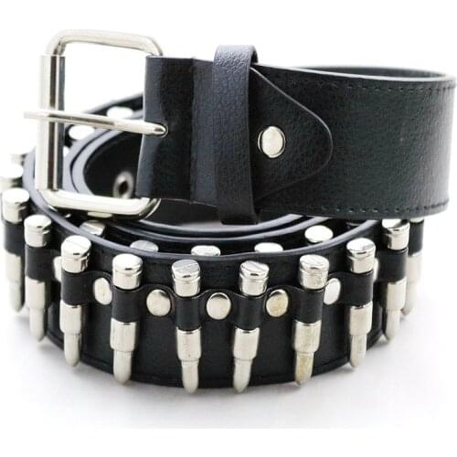 MYMC Punk Leather Belt Men Cool Waistband Luxury Waist Rivet Retro Casual Fashion Luxurious