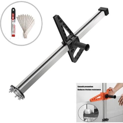 Drywall Cutting Manual Gypsum Board Cutting Artifact Roller Stainless Steel Plywood and Sheetrock Panel Carrier