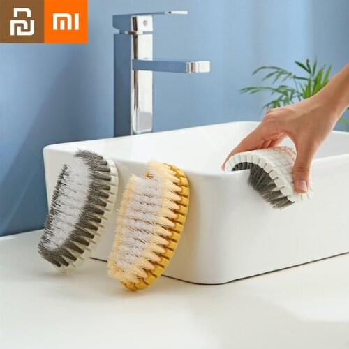 Xiaomi No Dead Corner Cleaning Brush Bendable Bathroom Tile Dust Removal Soft Hair Gap Brush Household Artifact Cleaning Tool MI