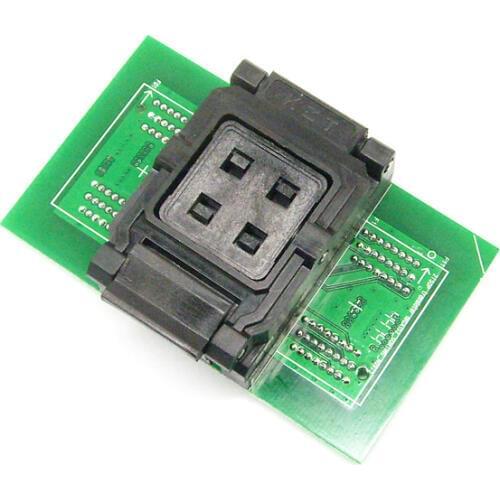 BGA132/BGA152 Test Socket to DIP96 adapter for SSD 8CE test ClamShell socket BGA152 Flash Memory Burn In Test IC Size optional