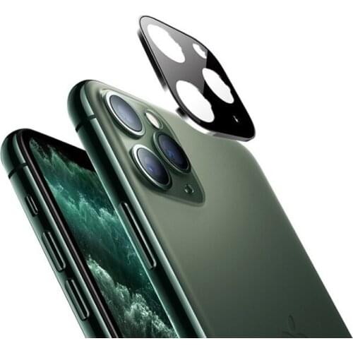 Metal Ring Titanium Alloy Case Camera Protector for IPhone 12 Pro Max Mini 11 Pro Camera Lens Tempered Glass Protecor Film Cover
