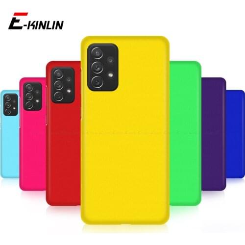 Luxury Hard PC Matte Phone Case Ultra Thin Slim Plastic Back Cover For Samsung Galaxy A02 A02s A72 A12 A52 A42 A32 F41 F02s