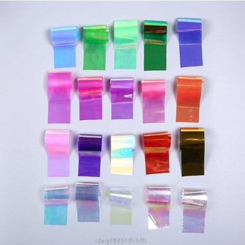 1 Set Shiny Magic Color Aurora AB Effect Reflective Mirror Paper DIY Resin Jewelry Fillings Resin Mold DIY N23 20 Dropship