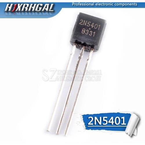 1pcs 2N5401 TO-92 5401 TO92 0.3A 160V PNP Transistors