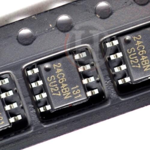 10PCS/Lot 24C64 AT24C64 SMD Chip Memory SOP-8 Wholesale Electronic New