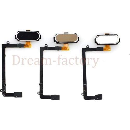 30pcs DHL Shipping For Samsung Galaxy S6 Edge G925 S6 G920 Edge+ Plus G928 Home Fingerprint Button Flex Cables Replacement