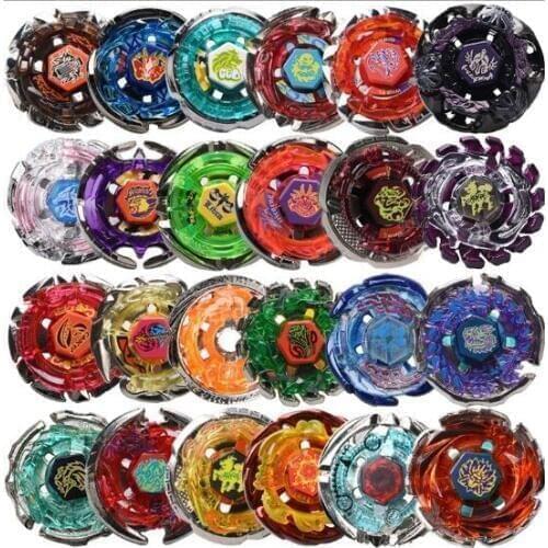4pcs/lot METAL FIGHT Spinning Top BB50 BB69 BB65 BB59 WITH STICKER TOOL,no Launcher