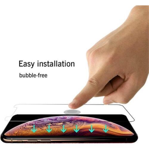 500pcs For iPhone 12 11 Pro Max Tempered Glass for iPhone X XS XR 8 Screen Protector For iPhone 7 7 Plus 6 6S Film 0.3mm 2.5D 9H