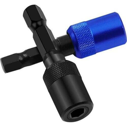 60MM Hex Handle Quick-release Self-locking Connecting Rod Electric Drill Screwdriver Lengthened Fast Conversion Extension Rod