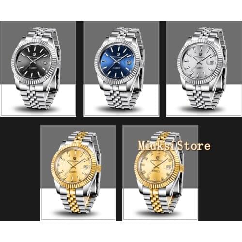 PAGANI DESIGN Men Mechanical Watch Top Brand Luxury 42mm Automatic Watch Sport Stainless Steel Watch Men Relogio Masculino