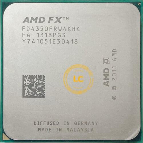 AMD FX-Series FX4350 FX-4350 FX 4350 4.2 GHz 125W Quad-Core CPU Processor FD4350FRW4KHK Socket AM3