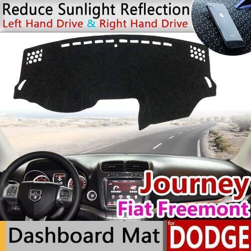 For Dodge Journey JC Fiat Freemont 2009~2016 SRT R/T Anti-Slip Mat Dashboard Pad Sunshade Dashmat Protect Carpet Car Accessories