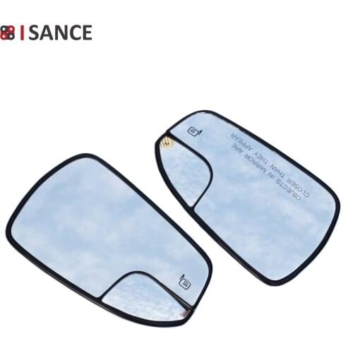 DS7Z-17K707-F DS7Z-17K707-A For Ford Fusion 2013-2020 View Mirror Glass Dual Power Heated Left Right Driver Passenger Side LH RH