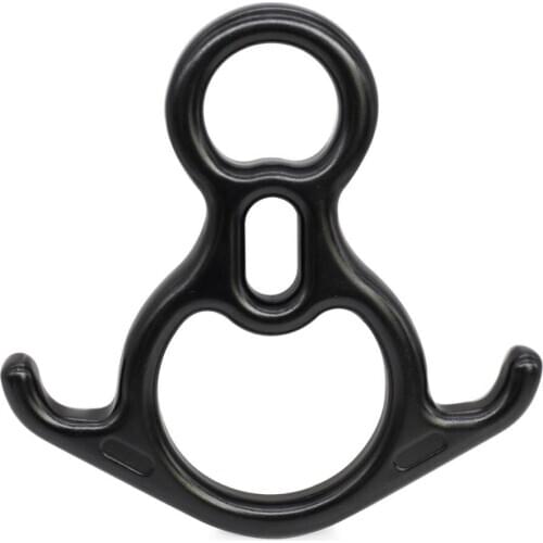 Figure 8 Descender Ring for Aerial Yoga Fly Swing yoga Accessories Hardware Climbing fall arrester 32KN with CE Rappel devices