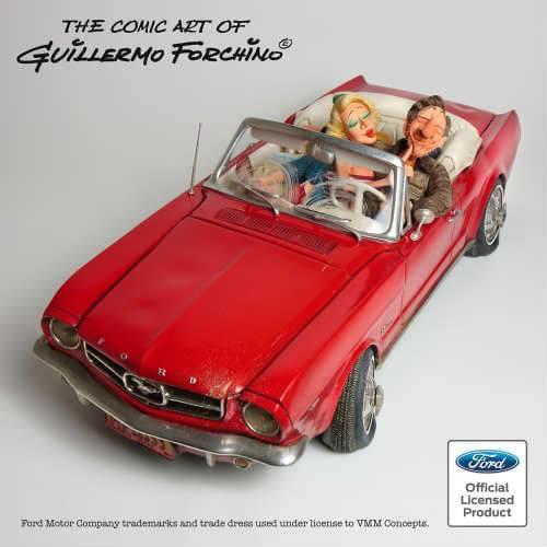 Forchino the 1965 Model Ford Mustang - 33x14 cm