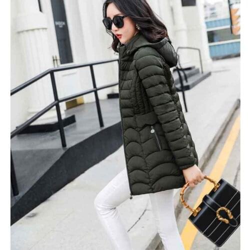 Hot Sale Women Winter Hooded Jacket Female Outwear Cotton Warm Coat Thicken Jaqueta Feminina Ladies camperas