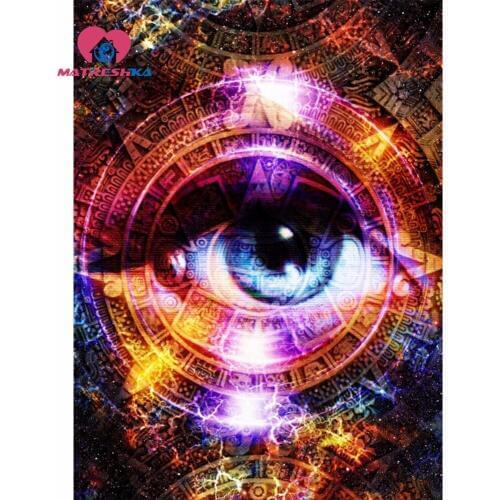 Angel eyes 5d diy diamond painting full drill resin Sets of diamond embroidery Mosaic pictures sale full cover puzzles diy kit