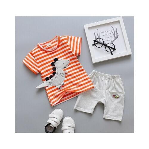 Baby boys clothes sets summer newborn cotton fashion tops+shorts 2pcs tracksuit for bebe boys toddler casual outfits clothing