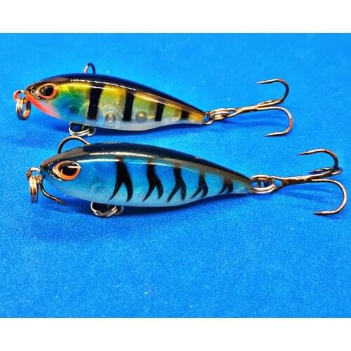 1pcs Mini Minnow Fishing Lures Wobblers 4.5cm 3.5g Sinking Artificial Plastic Hard Bait Crankbait Jerkbait Pesca Bass Tackle
