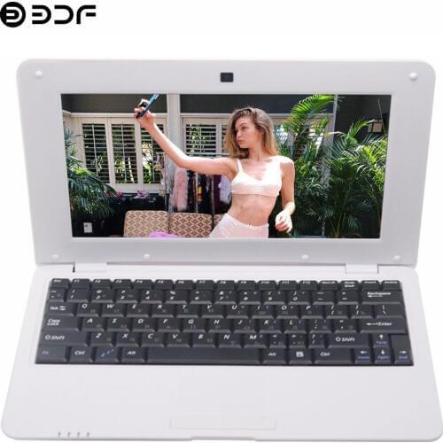 10.1 Inch Android Notebook Laptop CE Brand Laptop 1GB+8GB Quad Core WiFi Mini Computer Netbook Laptop Android 6.0 Bluetooth RJ45