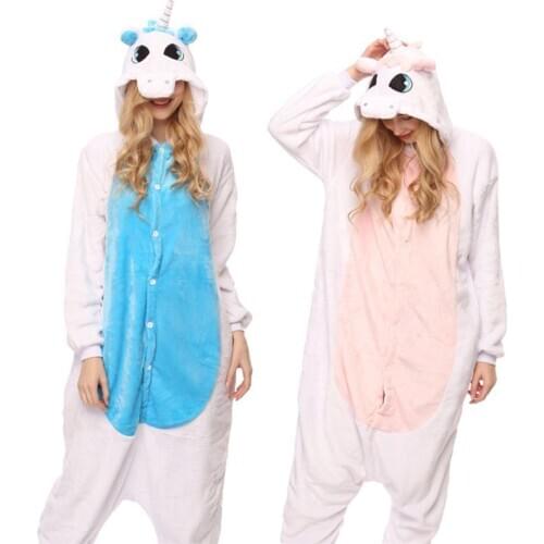 Kigurumi Spider Panda Unicornio Pajamas Animal Pink Unicorn Party Cosplay Costume Flannel Onesies Game Cartoon Animal Sleepwear