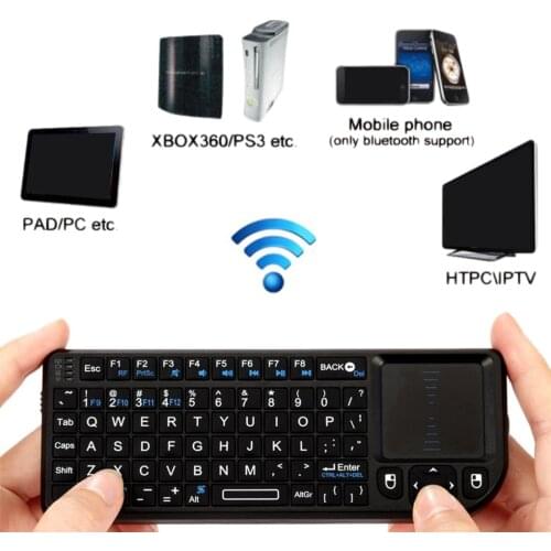 Mini Handheld 2.4G RF wireless Keyboard 3 In 1 New Keyboard With Touchpad Mouse For PC Notebook Smart TV Box High Quality
