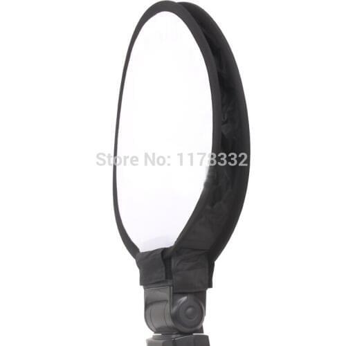 30 cm 2in 1 Portable Mini Round Studio Softbox Diffusers softbox Bag for Canon for Nikon for Sony Yongnuo 580 ex 430 ex SB600