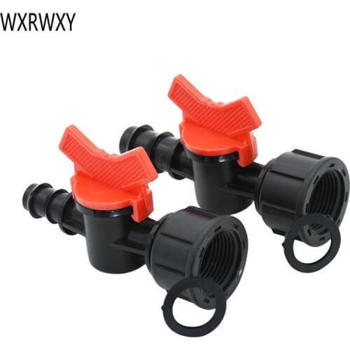 G3/4 Garden tap connector Female thread G3/4 to the 16mm 20mm hose irrigation valve connectors Waterstop Water valve cranes 1pcs