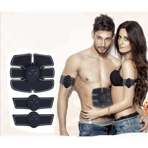 EMS Wireless Muscle Stimulator Trainer Smart Fitness Abdominal Training Electric Weight Loss Stickers Body Slimming Belt Unisex