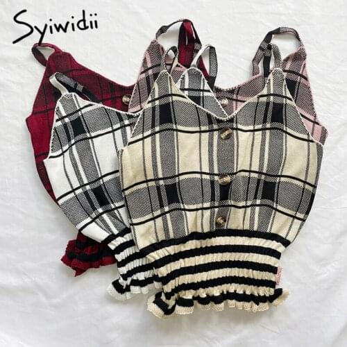 Женские укороченные топы Syiwidii China At AliExpress