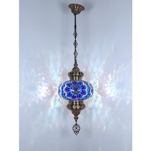 Turkish mosaic pendant lamp moroccan ceiling lantern