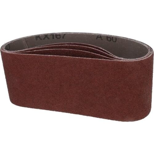 Utoolmart New 1set 457*75 Size Sanding Belt Alumina Grinding Abrasive Belt Grit 60# 80# 100# 180# 240# All 5Models x4pcs/Model