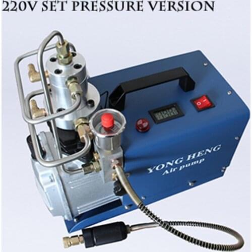 110v/220v 300BAR 30MPA 4500PSI High Pressure Air Pump Electric Air Compressor for Pneumatic Airgun Scuba Rifle PCP Inflator