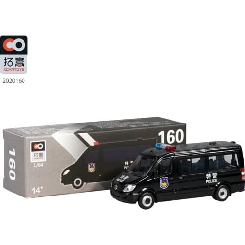 Xcartoys 1:64 Benz Lamont NO.160 Swat Imulation Model Car