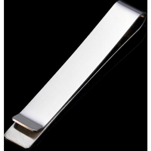 MMS REal 316L Stainless Steel Thin Tie Clip Classic Men Tie Pin Clips of Casual Style Exquisite Wedding Tie Clips Men Tie Bar