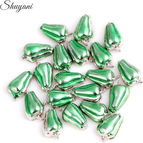 F105 Free Shipping DIY Enamel Pepper Charms For Floating Locket Charms Jewelry 20Pcs/Lot