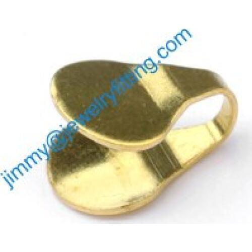 2013 jewelry findings Base metal foldover crimps Chain ends shipping free