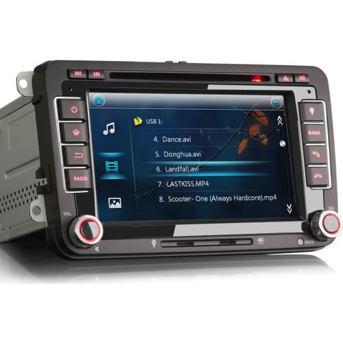 7" Special Car DVD for Volkswagen Tiguan 2007-2015 & Touran 2003-2014 & VW T5 Transporter 2010-2014 & VW T5 Caravelle 2010-2015